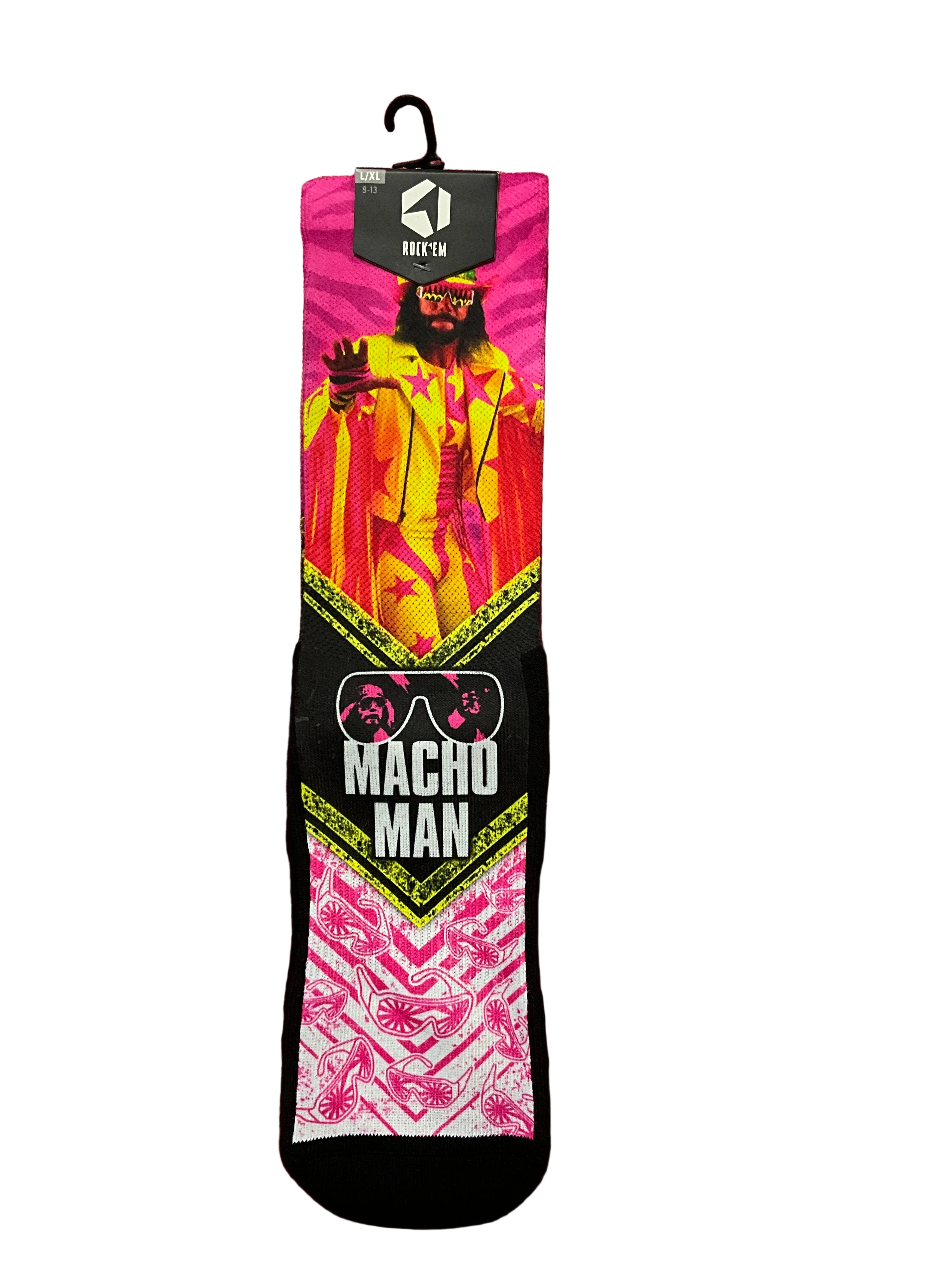 Adult Macho Man Socks - Image 2
