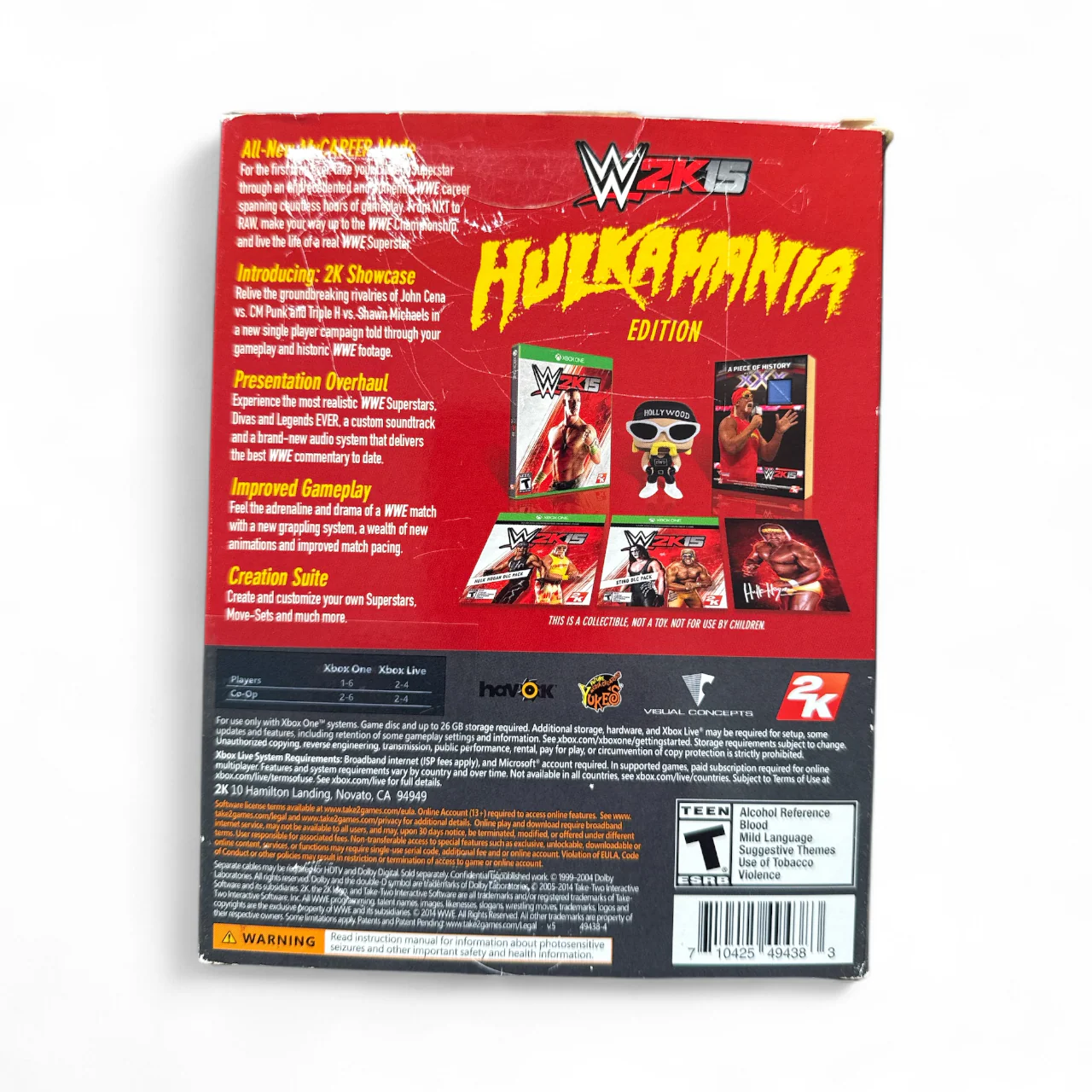 Autographed NWO Hulk Hogan Funko Pop! Xbox One Edition - Image 3