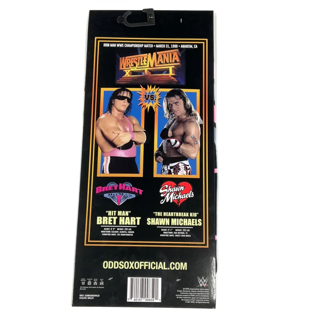 Bret Hart vs Shawn Michaels Socks - Image 2
