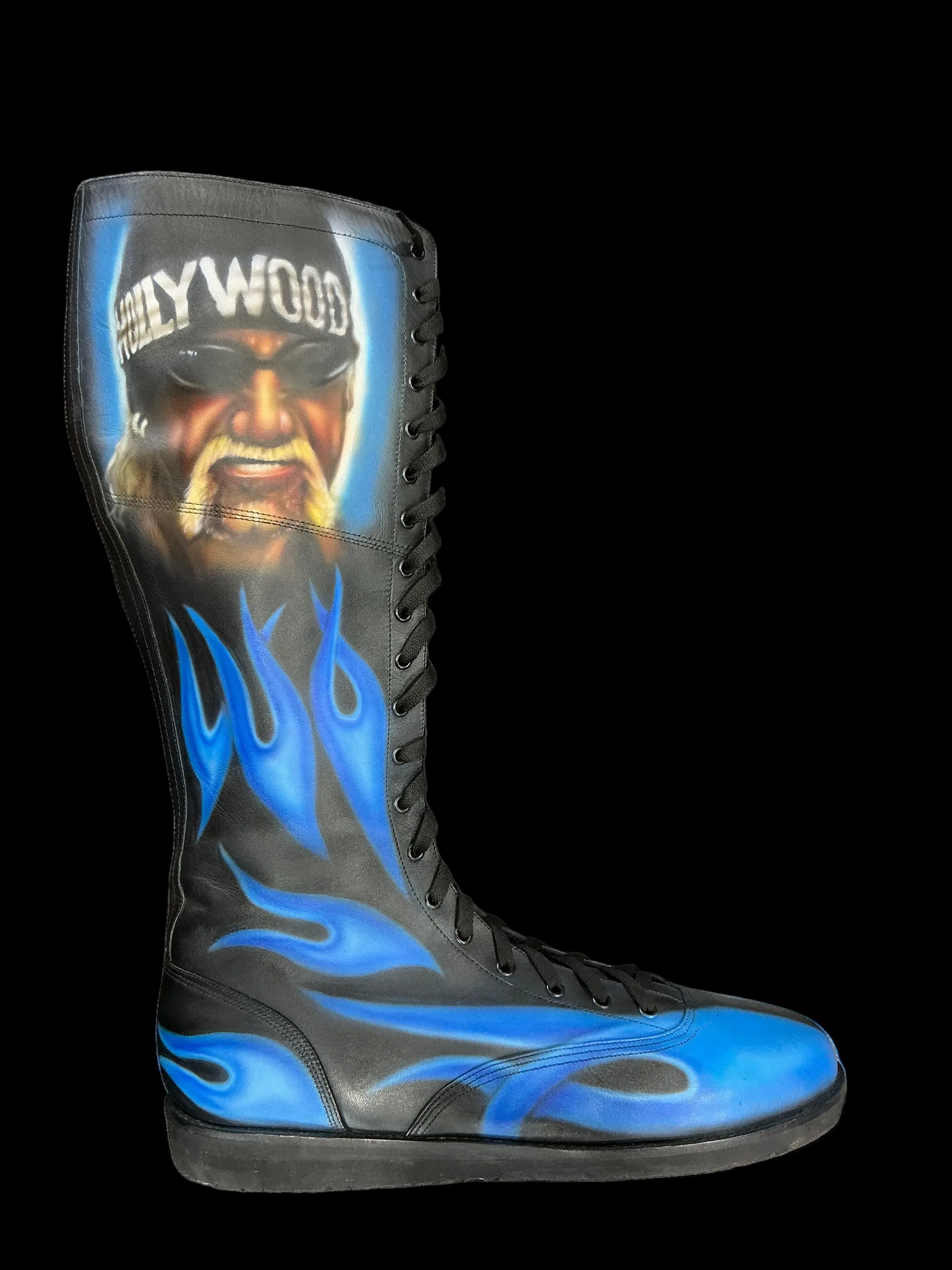 Custom Airbrushed Wrestling Boot - Image 5