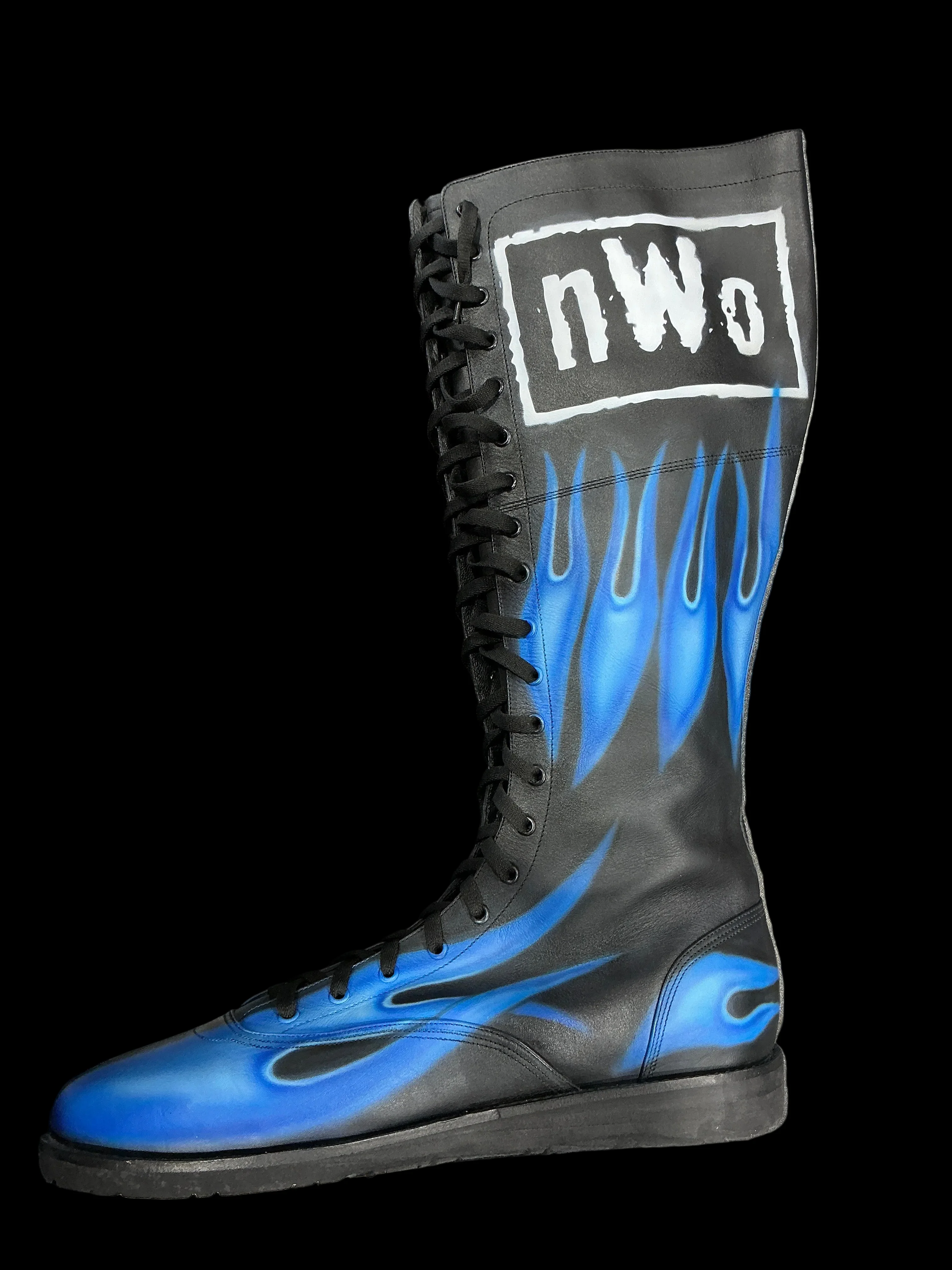 Custom Airbrushed Wrestling Boot - Image 6