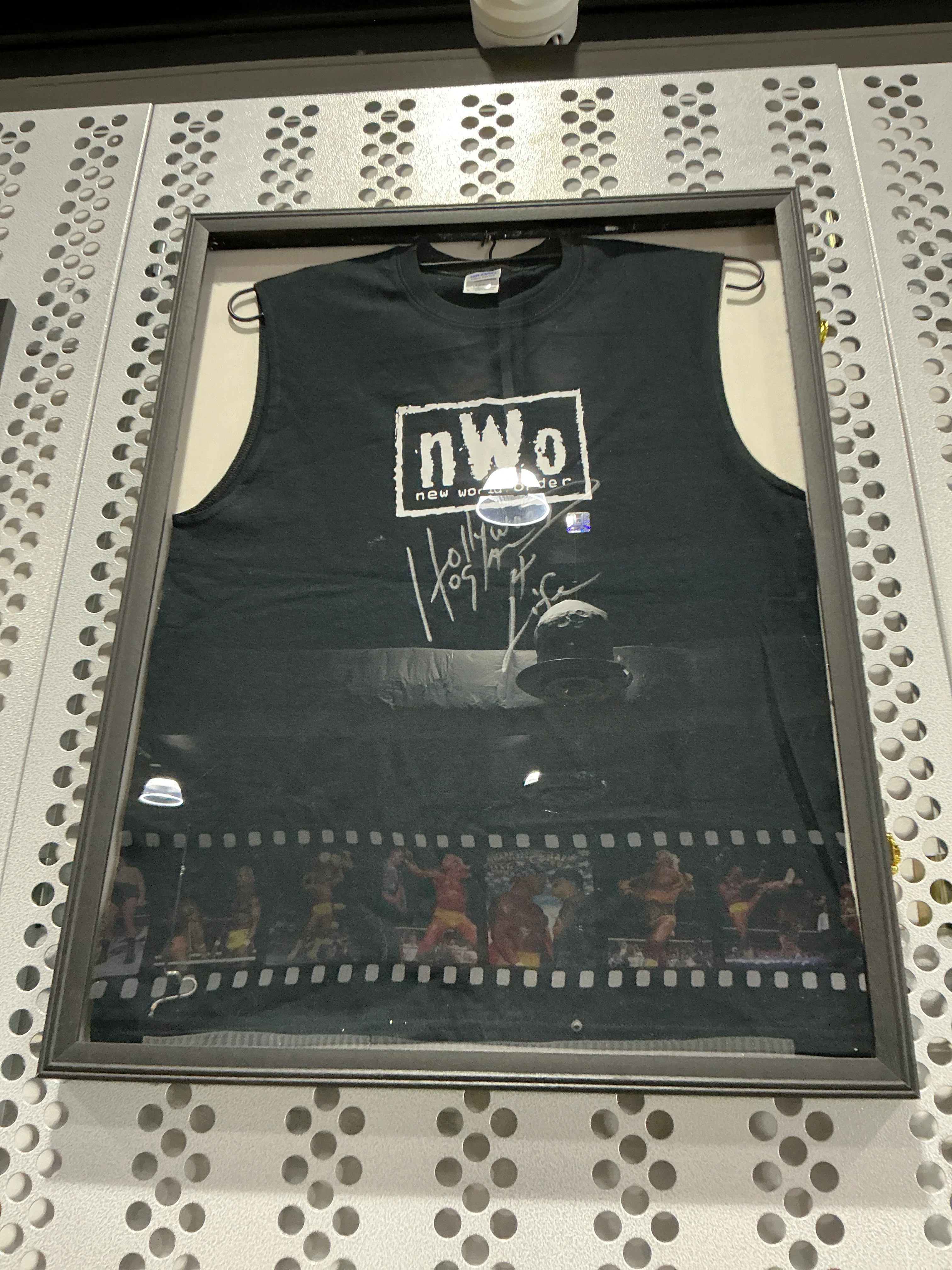 Framed Signed nWo Tank Top - Image 2