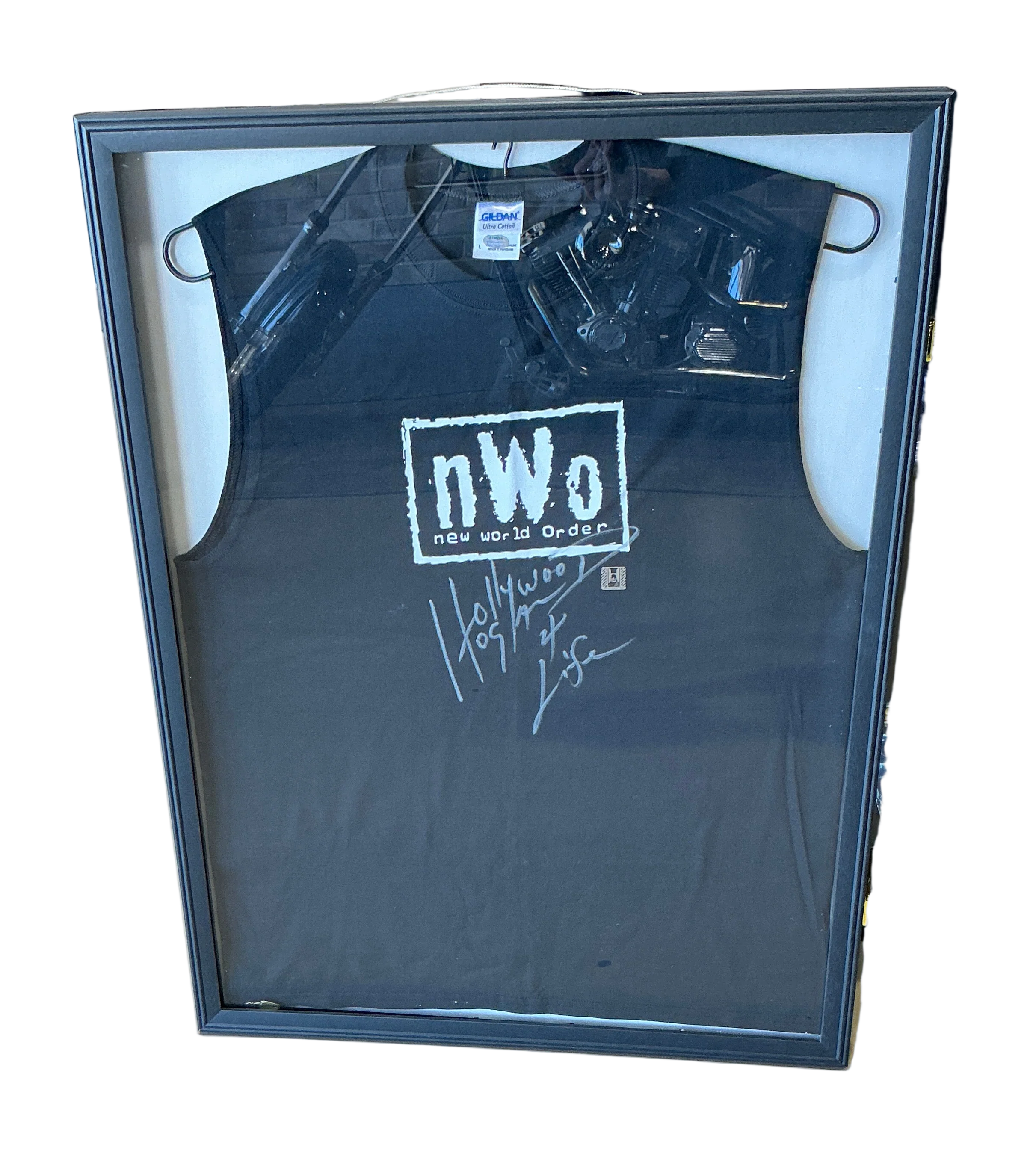 Framed Signed nWo Tank Top - Image 3