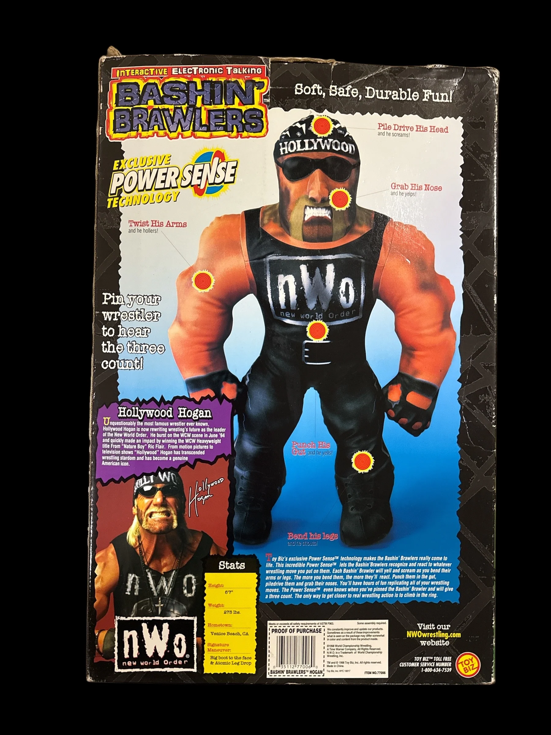 Hollywood Hogan Signed Wrestling Buddy - Image 2