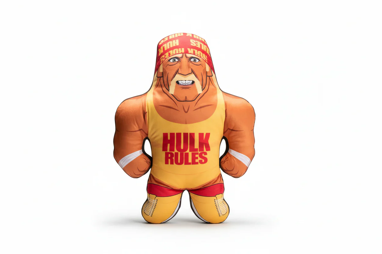 Hulk Hogan 24" Bleacher Buddy - Soft Plush Toy - Image 5