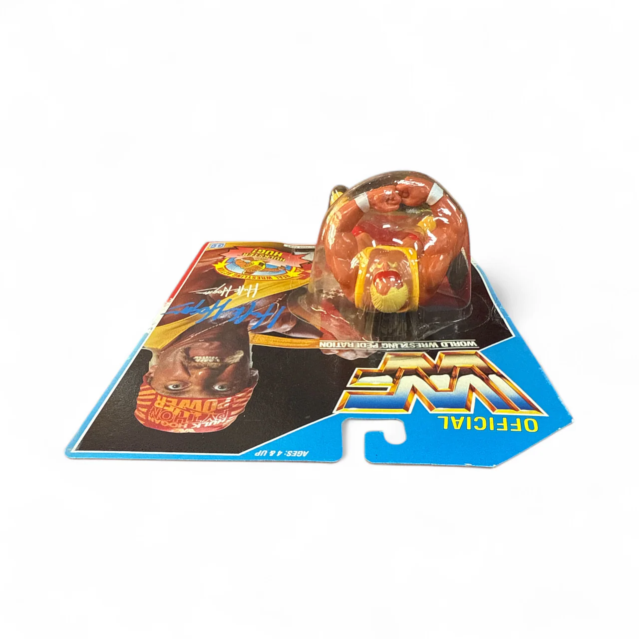 Official WWF Hulkster Huge Autographed HASBORO Action figure - Image 5