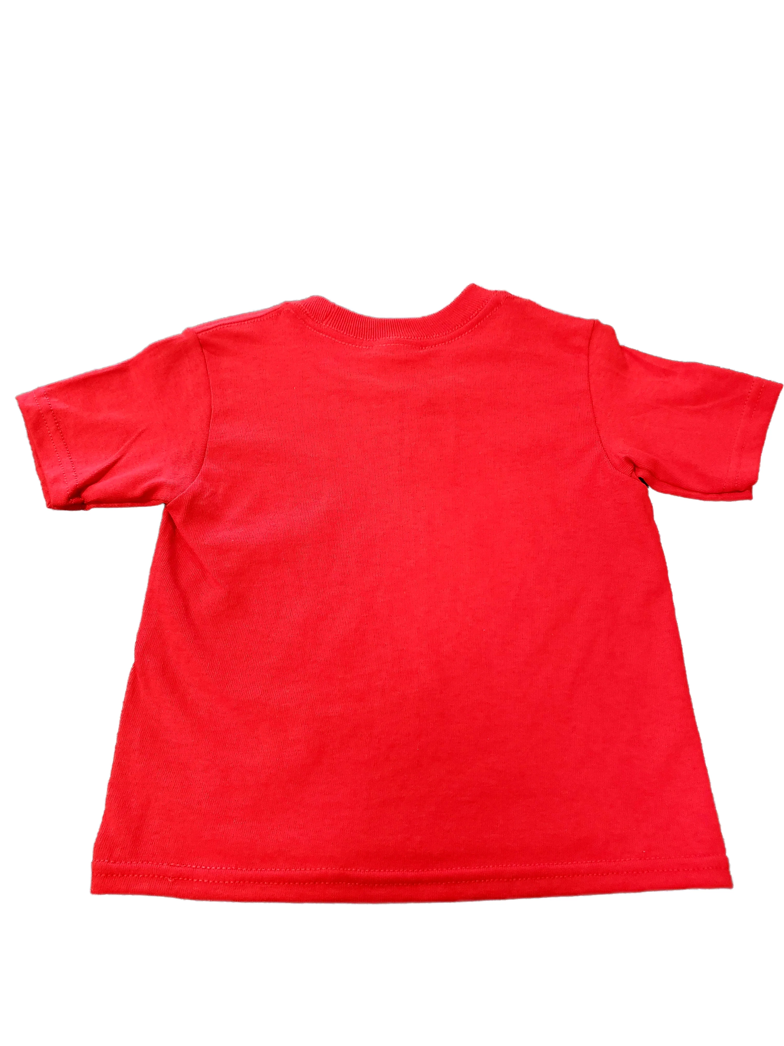 Red Circle Crab Toddler T-Shirt - Image 2