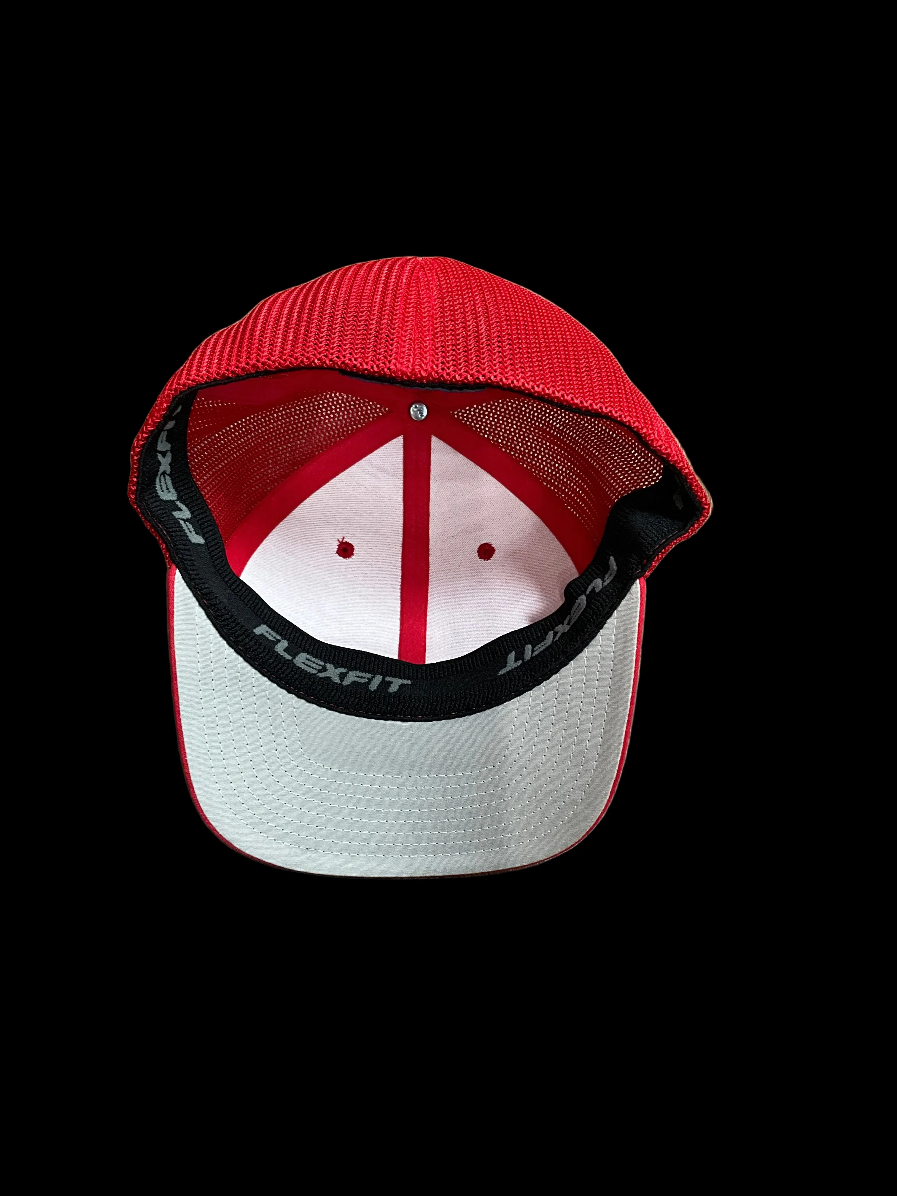 Red Hulkamania Flag Flex Fit Hat - Image 2