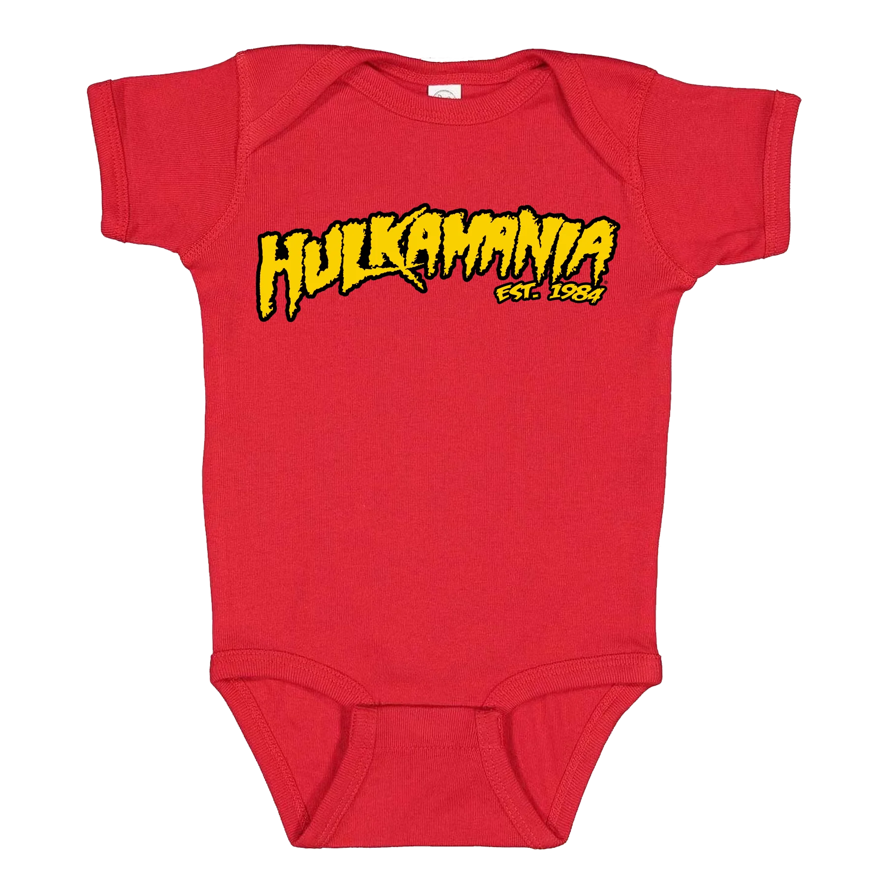 Red Hulkamania Infant Onesie