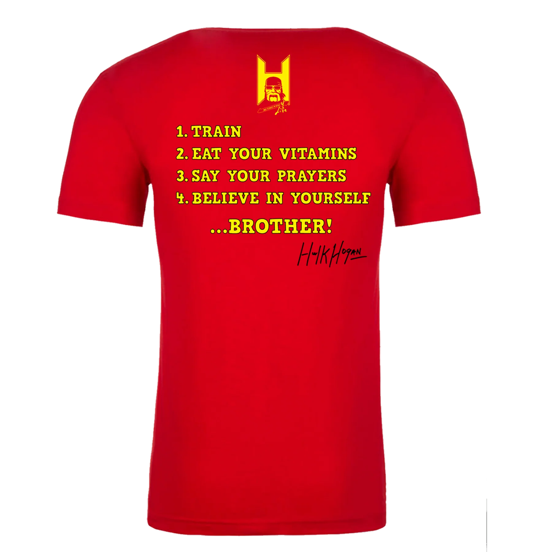 Red Hulks Rules Adult T-Shirt - Image 2