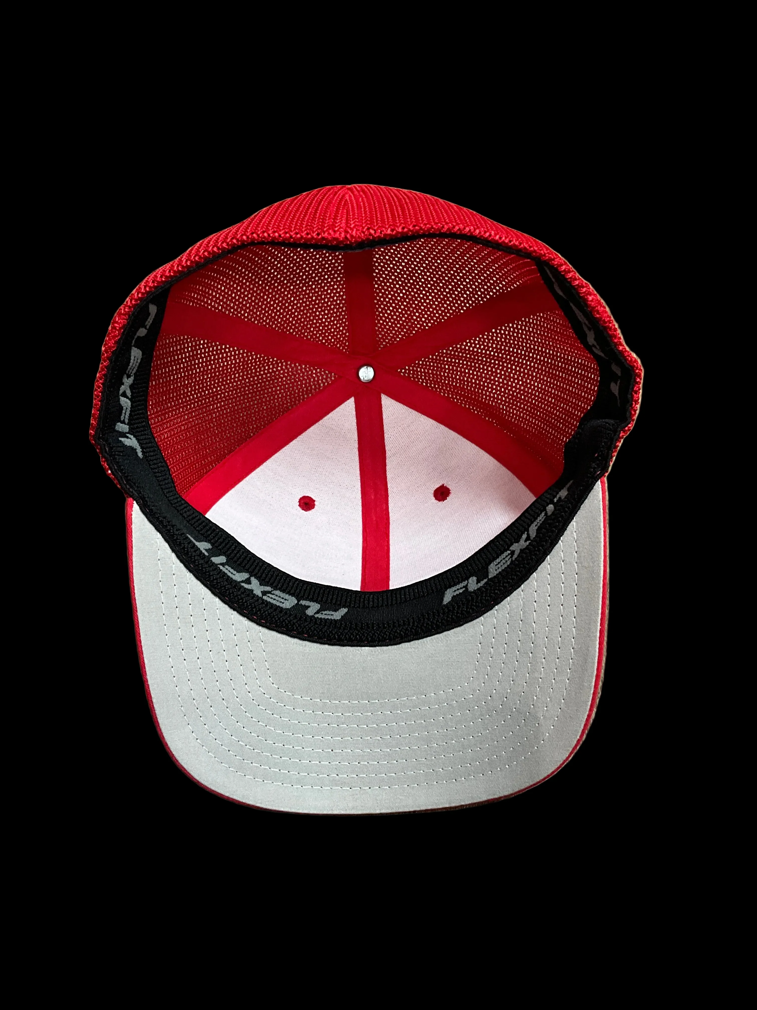 Red Original Hulkamania Flex Fit Hat - Image 2