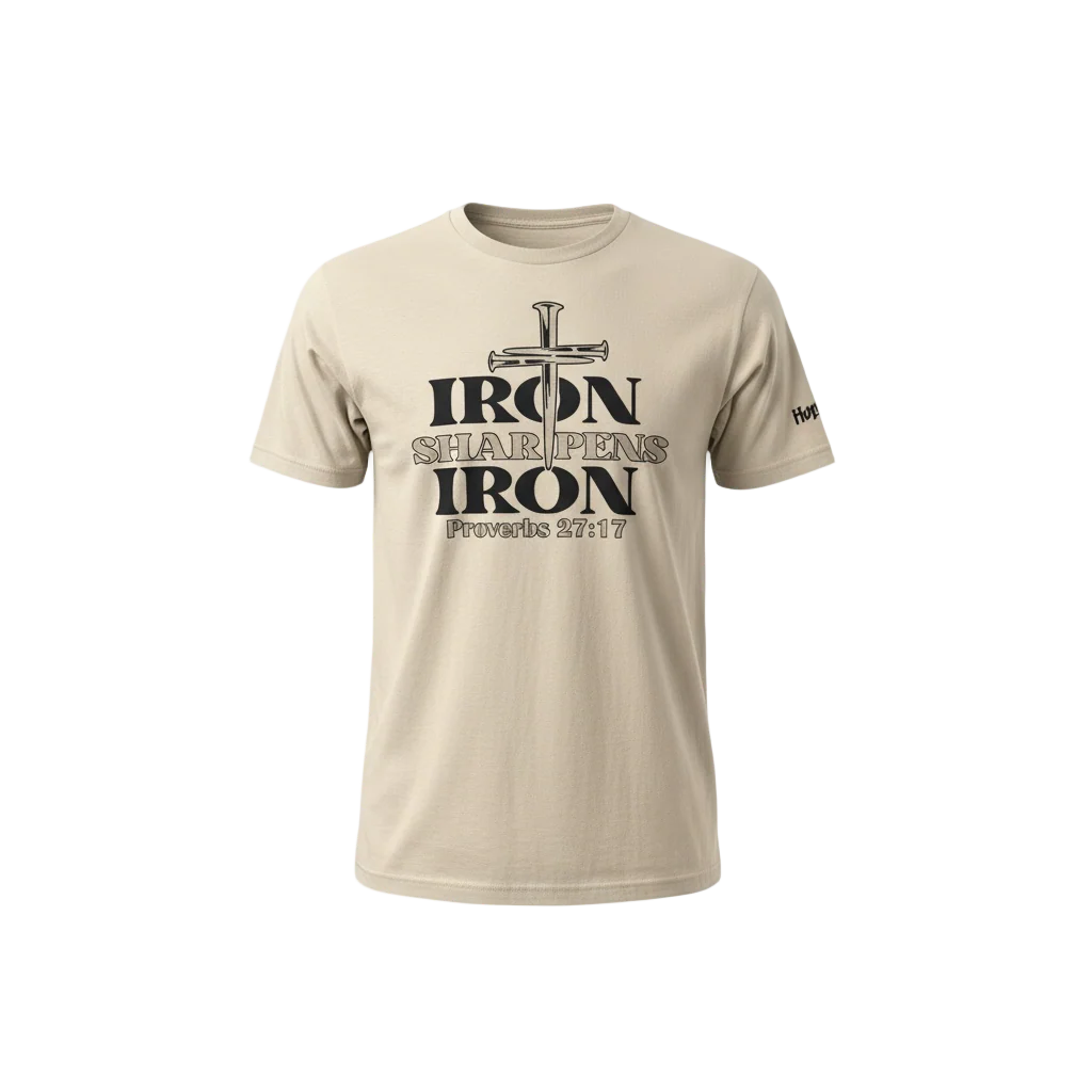 Iron Sharpens Iron Adult T-Shirt - Image 3