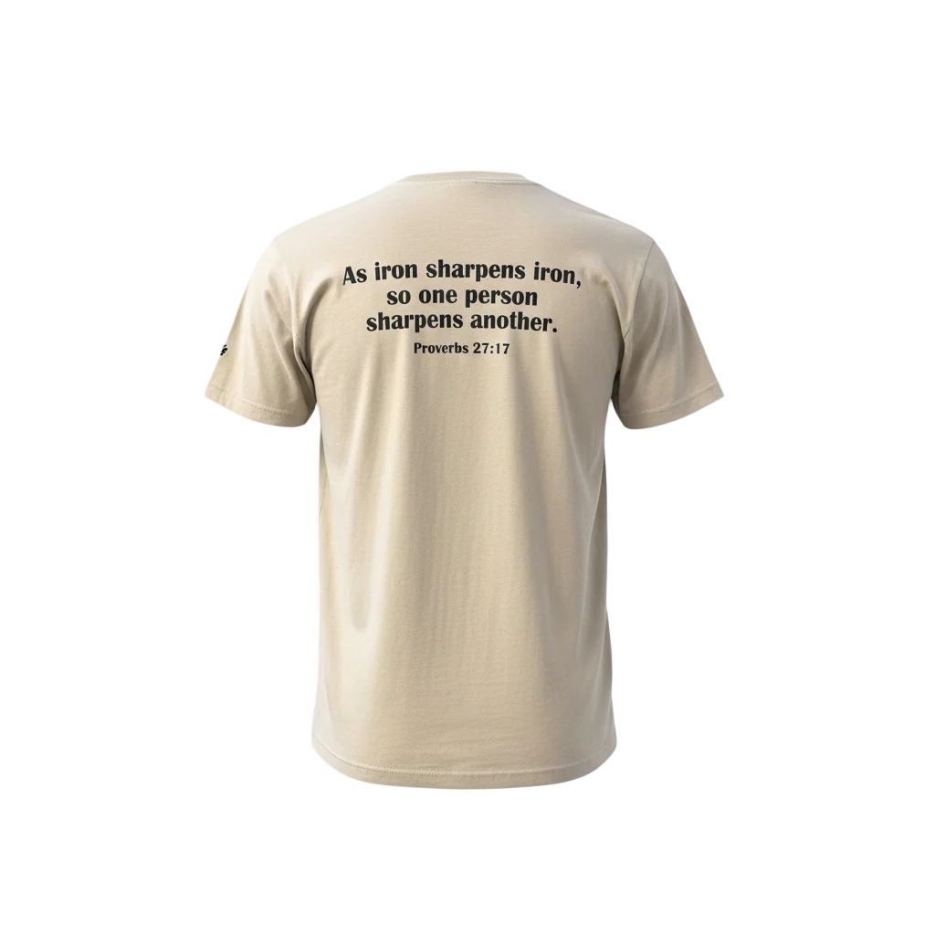 Iron Sharpens Iron Adult T-Shirt - Image 4