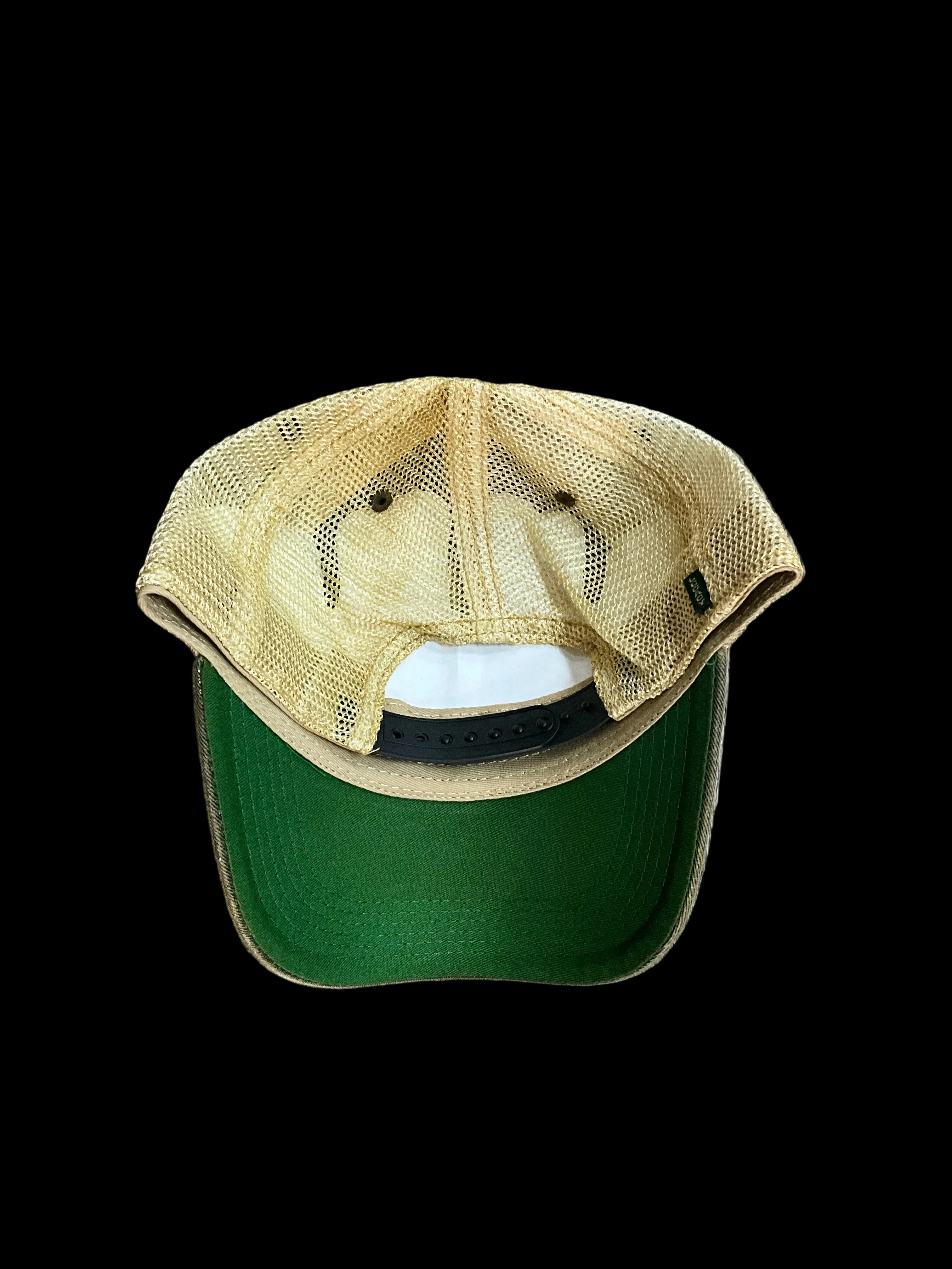 Youth Vintage Black/Brown Splitface Hat - Image 2