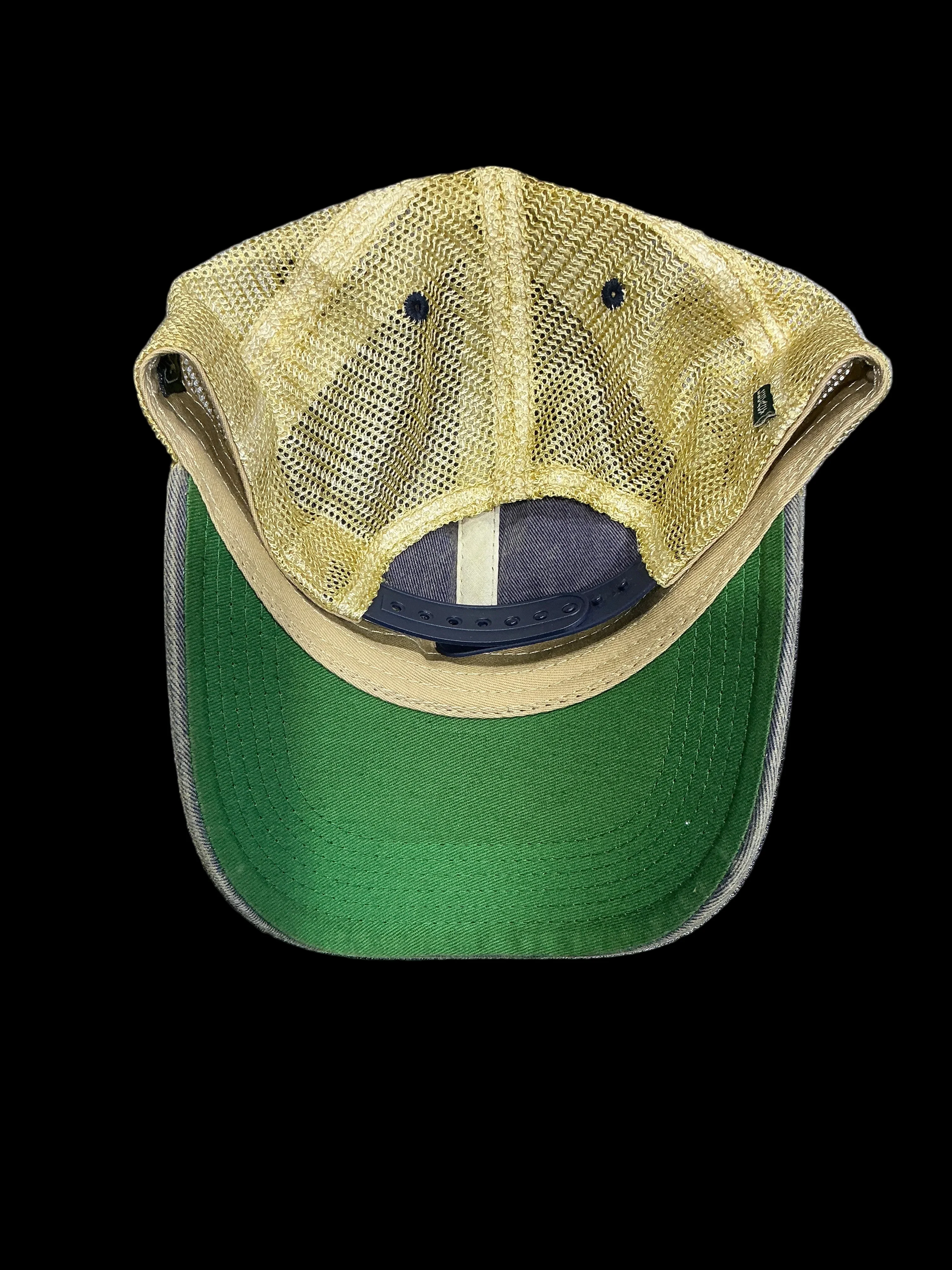 Youth Vintage Denim/Brown Hulkamania Flag Hat - Image 2